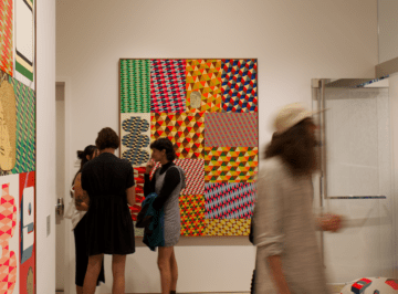 Barry McGee art at Berggruen Gallery